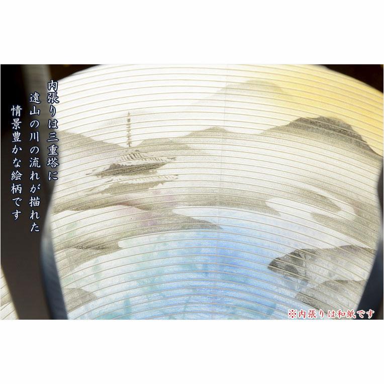 高級盆提灯【今季注目 岐阜提灯:天然木・二重張り・電球灯 11号 高級盆提灯【今季注目 岐阜提灯:天然木・二重張り・電球灯 11号
