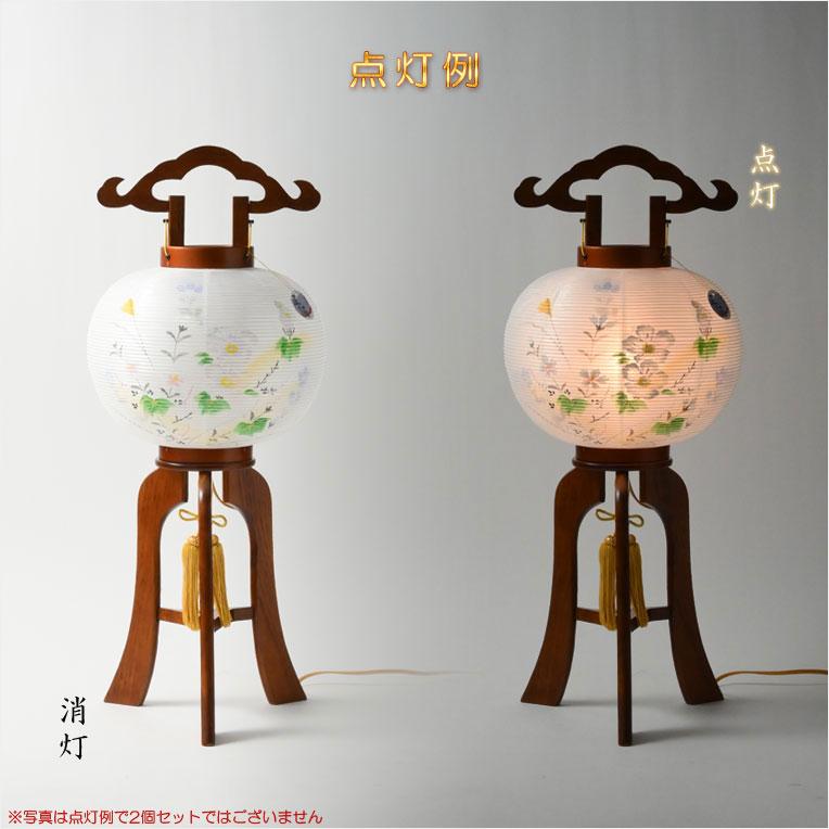 特選限定品 お盆提灯【八女提灯:天然木 本絹二重張り 電球灯 秋 特選限定品 お盆提灯【八女提灯:天然木 本絹二重張り 電球灯 秋