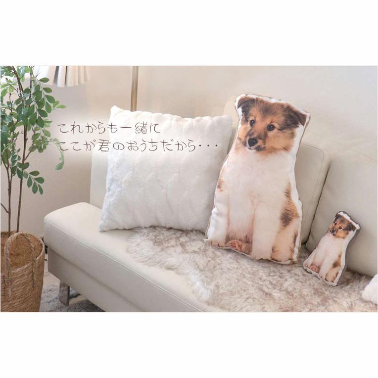 ペット仏具【ペット メモリアルクッション:おかえり サイズ3L ペット仏具【ペット メモリアルクッション:おかえり サイズ3L