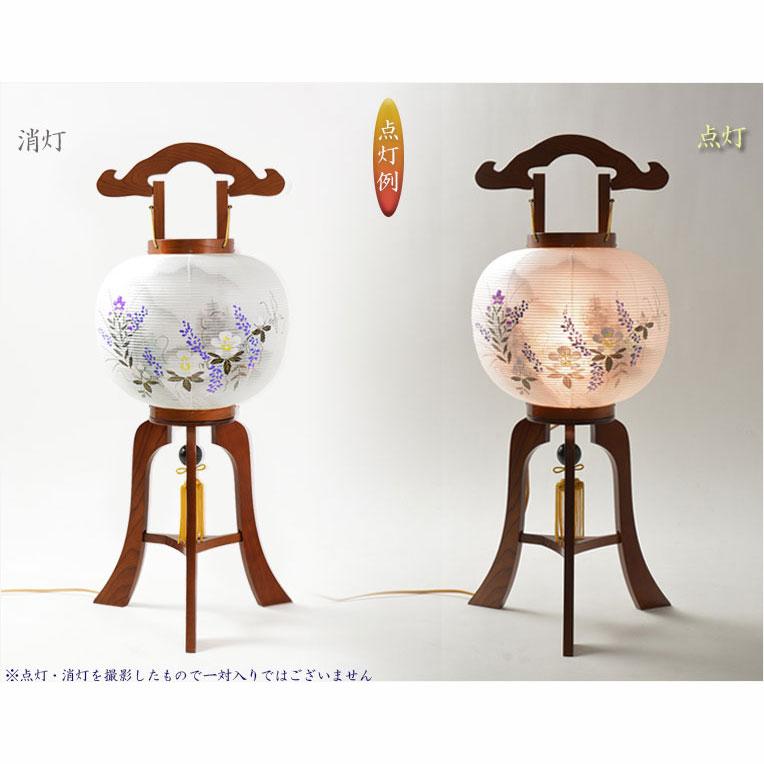 特選限定品 お盆提灯【岐阜提灯:天然木・欅調 本絹二重張り 特選限定品 お盆提灯【岐阜提灯:天然木・欅調 本絹二重張り