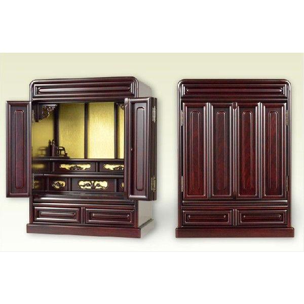 入荷未定)【仏壇】【胡蝶:23号紫檀調】ミニ仏壇 小型仏壇 上 入荷未定)【仏壇】【胡蝶:23号紫檀調】ミニ仏壇 小型仏壇 上