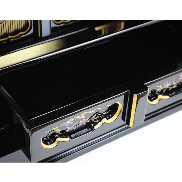 伝統を感じる高級黒塗り【天然木ヒバ墨霧-すみきり-18号】小型 伝統を感じる高級黒塗り【天然木ヒバ墨霧-すみきり-18号】小型