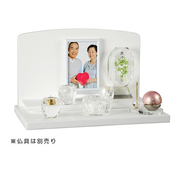 メモリアルステージ【尾花(おばな)】ブナ材・ホワイト(白)・オープン型仏壇・手元供養 パーソナル供養・送料無料|butudanya|10