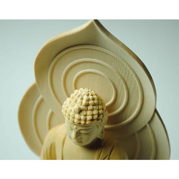 現代蓮華座・香る檜材釈迦如来2.0寸・曹洞宗・禅宗・臨済宗・時宗