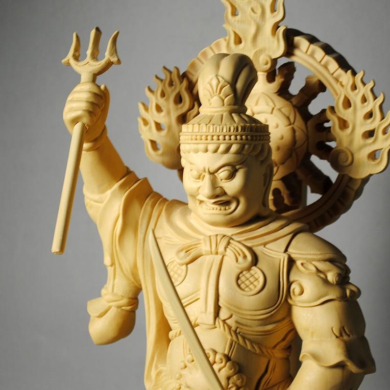 尺2寸ビッグサイズ【総桧製、手彫り仏像:東寺形(立体曼荼羅 尺2寸ビッグサイズ【総桧製、手彫り仏像:東寺形(立体曼荼羅