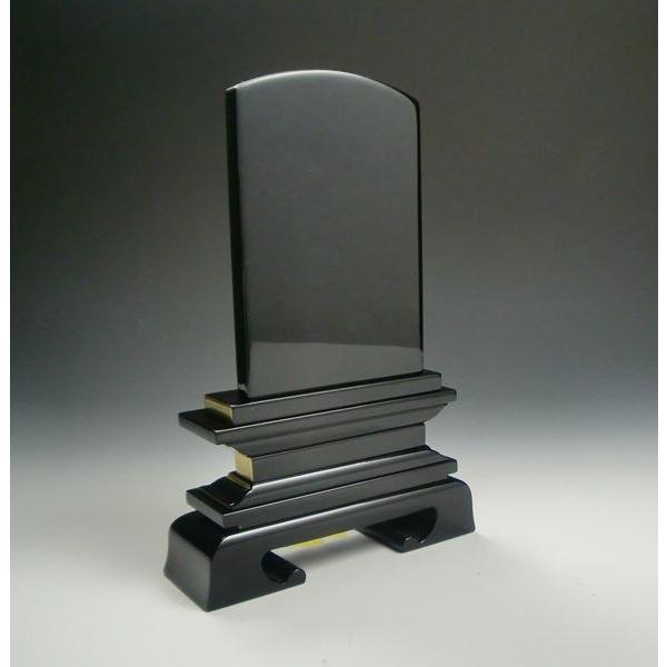 幅広位牌・塗り春日3.5寸