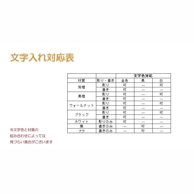 位牌【選べる銘木7種・金粉仕様 モダン位牌　ライナー　4.0寸　ブラック（桧材）鏡面タイプ総無垢】仏具　シンプル位牌　送料無料
