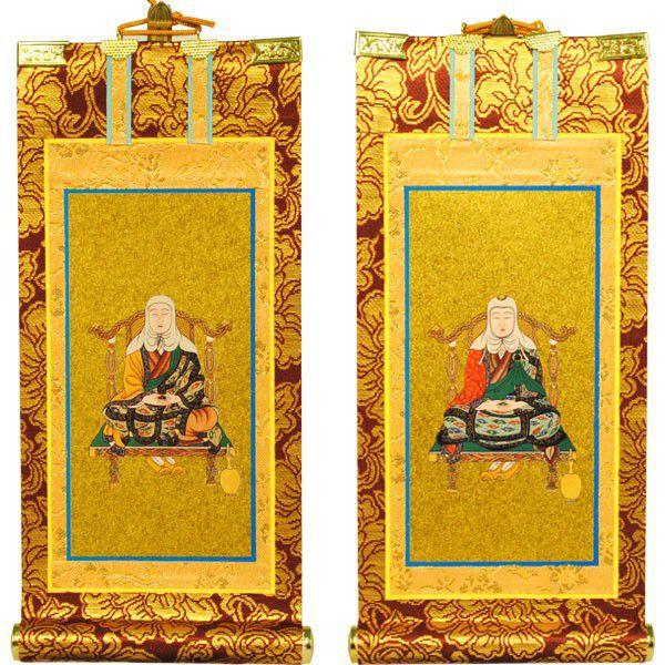 金運爆上げ高野山五鈷杵 黄金刺繍入り巾着付き