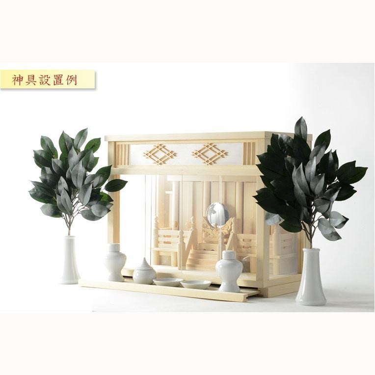 モダン神棚【三社箱宮 桜宮(さくらみや)桧総無垢材】ガラス宮 モダン神棚【三社箱宮 桜宮(さくらみや)桧総無垢材】ガラス宮