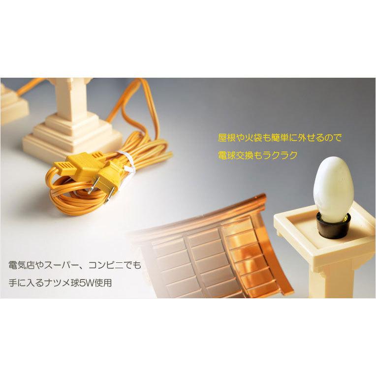 神具【神棚用電飾：春日灯籠（一対）コンセントタイプ】灯篭 燈籠 神前