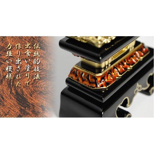 塗り位牌勝美3.5寸