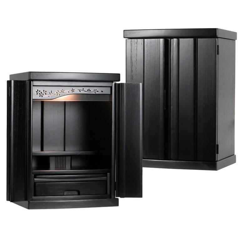 ご本尊+陶器5具足+りんセット+掛軸留め】【未来・ブラック ご本尊+陶器5具足+りんセット+掛軸留め】【未来・ブラック