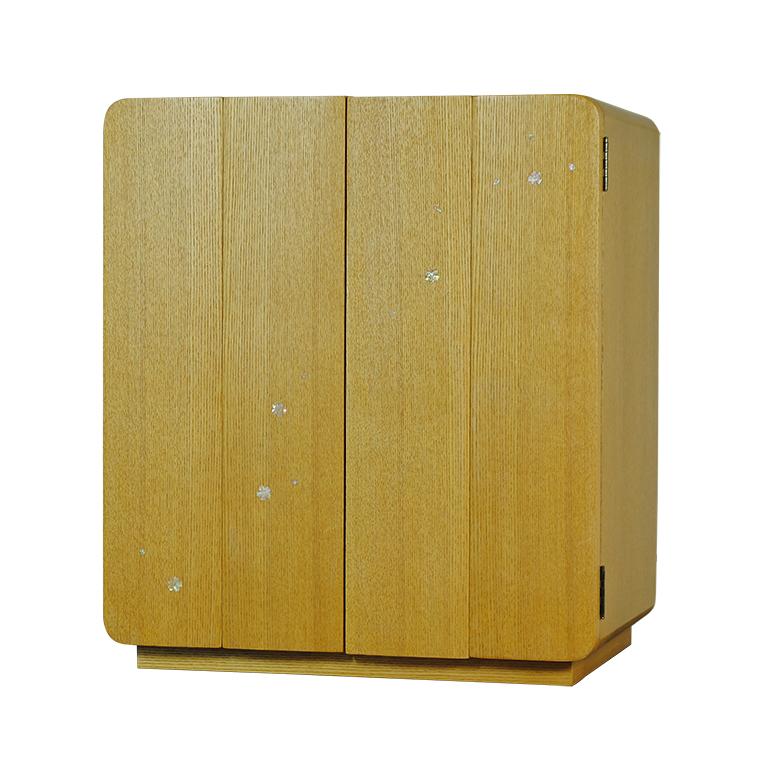 入荷未定)仏具付モダン仏壇【彩音18号 豪華セット】タモ材 入荷未定)仏具付モダン仏壇【彩音18号 豪華セット】タモ材