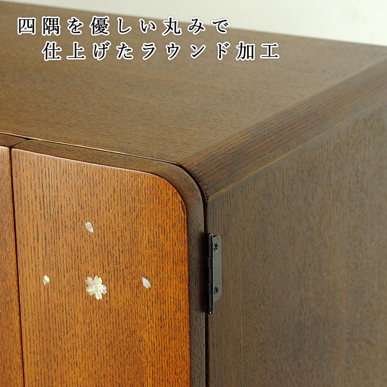 入荷未定)仏具付モダン仏壇【彩音18号 豪華セット】タモ材 入荷未定)仏具付モダン仏壇【彩音18号 豪華セット】タモ材