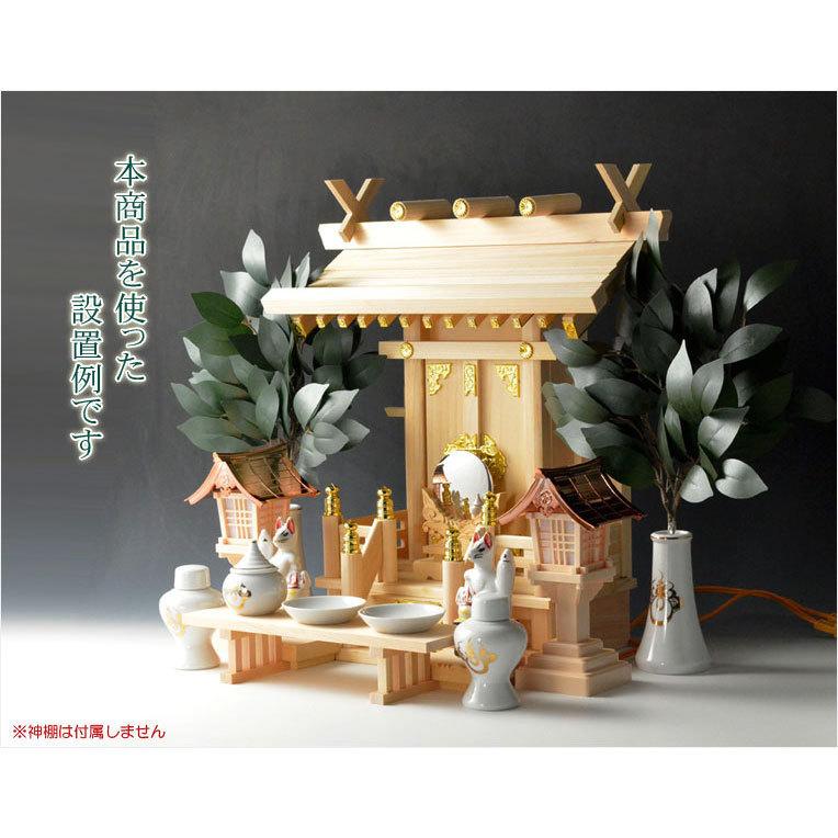 神具・稲荷社【稲荷神具:ハーフセット(6点)】 神棚 祖霊舎 神 神具・稲荷社【稲荷神具:ハーフセット(6点)】 神棚 祖霊舎 神