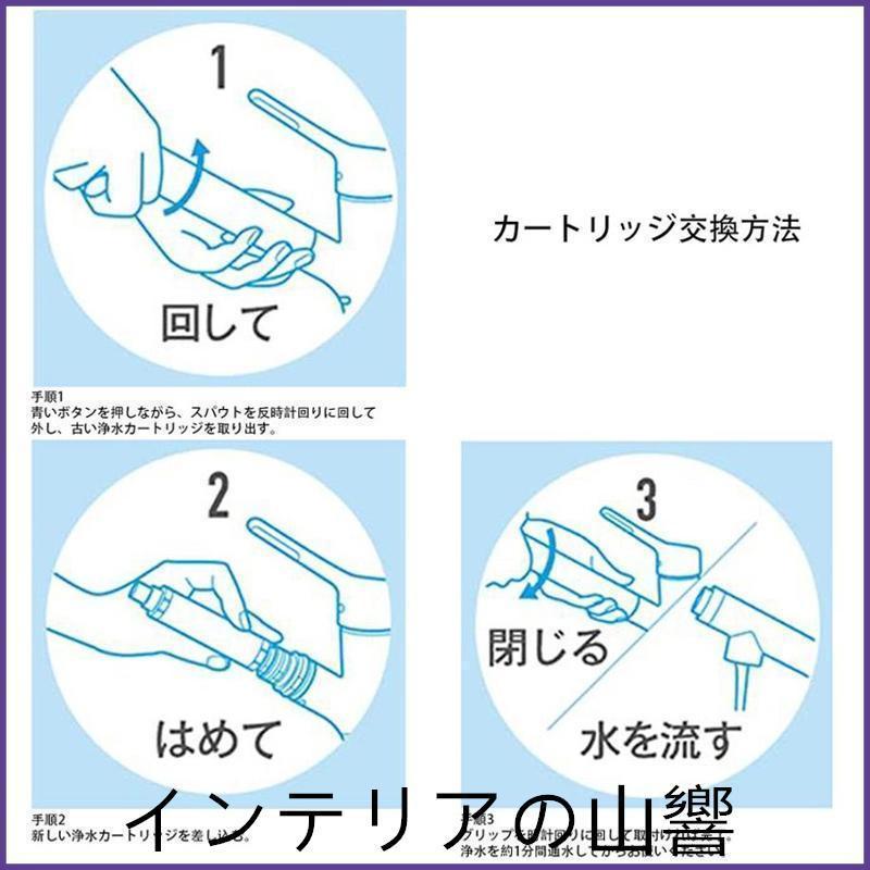 LIXIL INAX リクシル浄水器カートリッジ JF-K10 標準タイプ 5物質除去 オールインワン浄水栓交換用カートリッジ 蛇口 リクシル 3/5/7/9/12個数選択 正規品｜butyfireai｜06