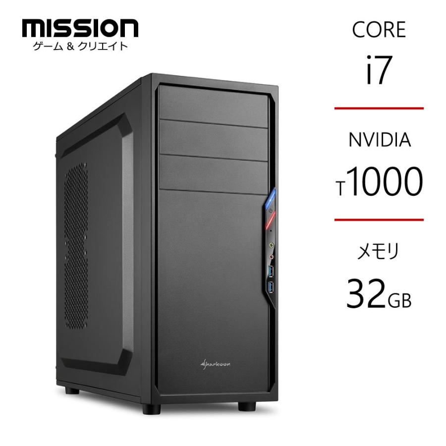国内即発送 Mission 店CAD用ワークステーション Core i7-11700K NVIDIA