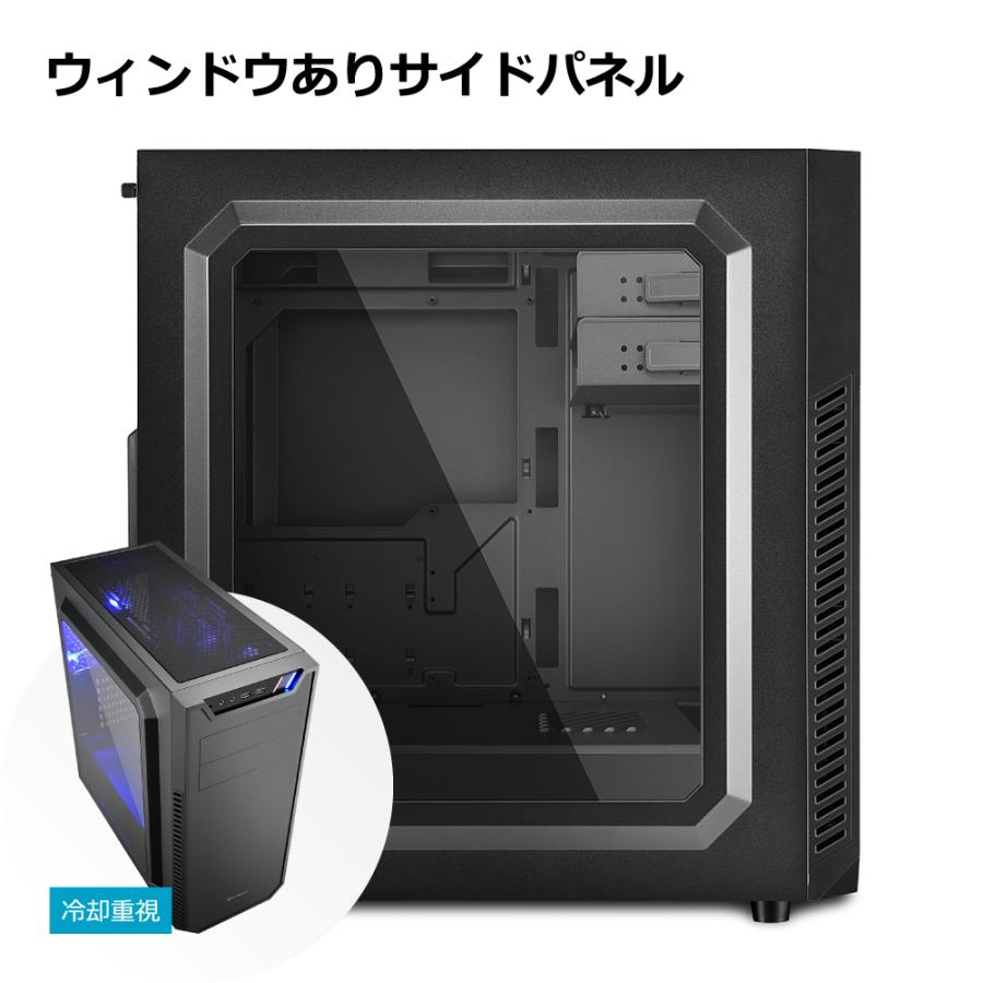 ゲーミングPC Core i7 13700F RTX4070Ti メモリ16GB