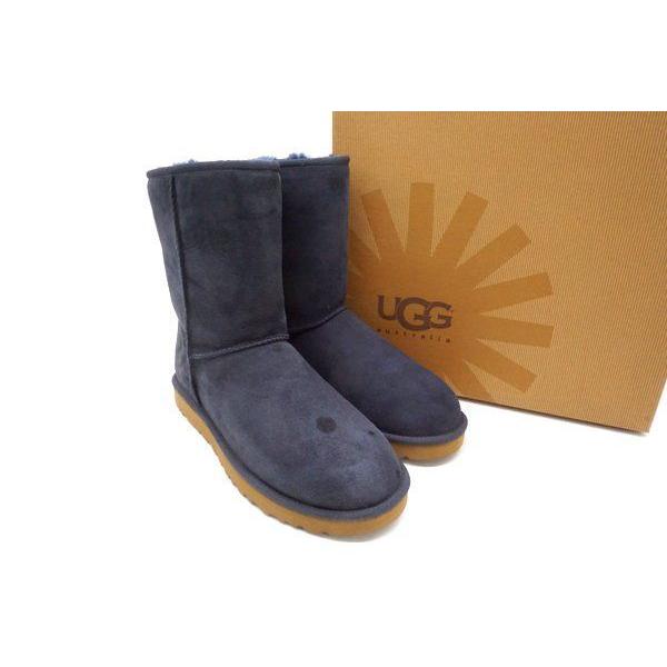 アグ 28cm クラシック ショート ブーツ 楽天市場 5800 シープスキン ムートン 5941i ネイビー 良品 シューズ Ugg メンズ 靴 紺