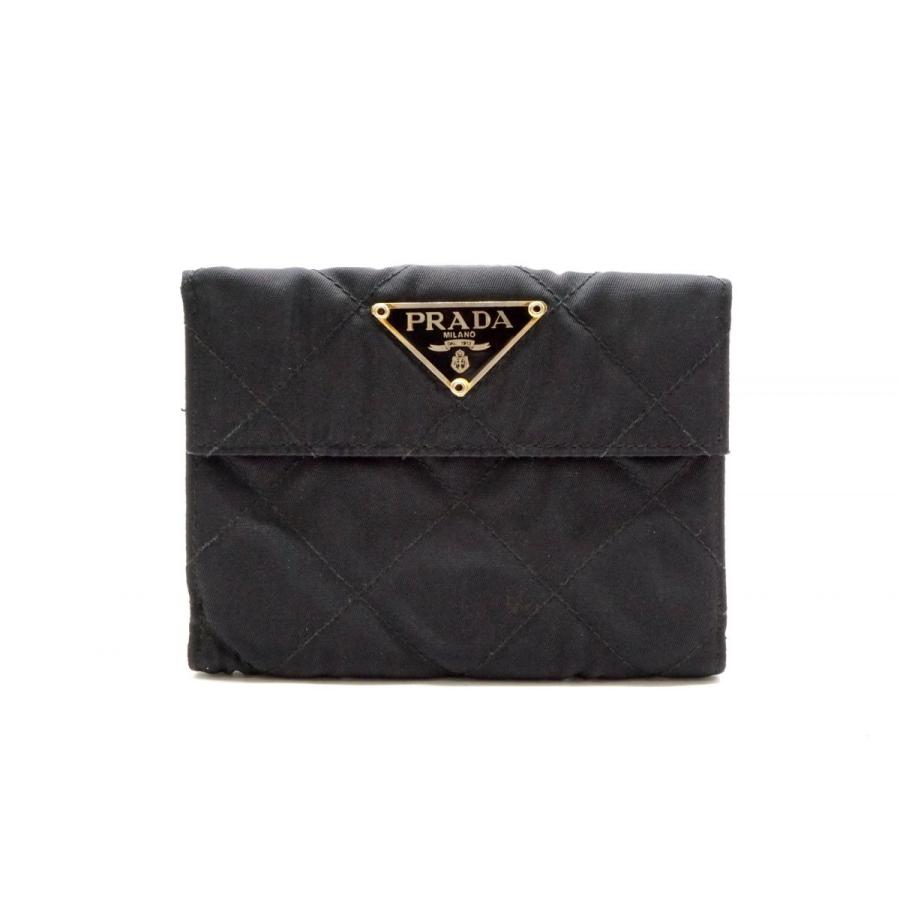 PRADA プラダ 二つ折り財布 ナイロン PRADA プラダ 二つ折り財布 ナイロン