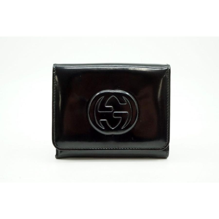 GUCCI（グッチ） 二つ折り 財布 インターロッキングG Wホック Unisex