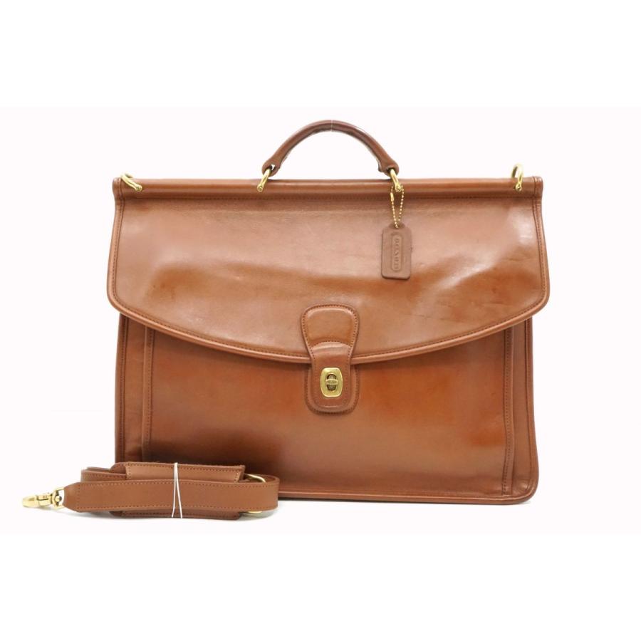 【✨美品】オールド コーチ ヴィンテージ 2way ブリーフケース ショルダー COACH（コーチ） オールド ヴィンテージ 2way ブリーフケース ビジネス