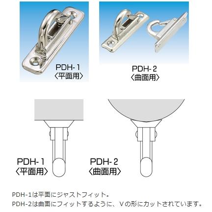 ステンレス リードフック RPDH-1 平面用 : バイ・モア-大木金物