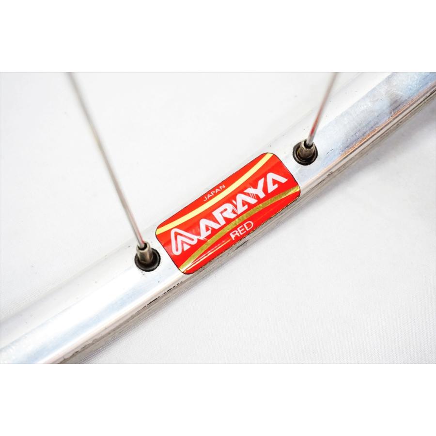 ARAYA 「アラヤ」 RED 32H 650C HB-1050 手組 ホイールセット / 熊谷店