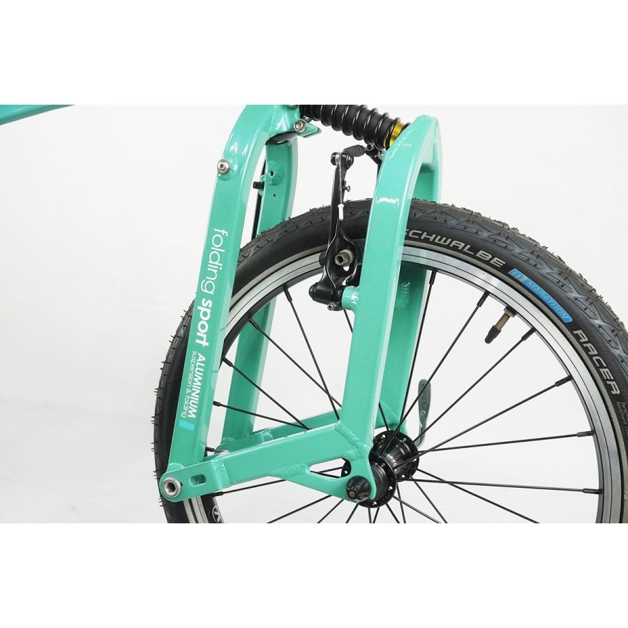 Bianchi 折りたたみ自転車 ミントグリーン Bianchi（ビアンキ） FRETTA 2010年モデル 折り畳み自転車 / 名古屋