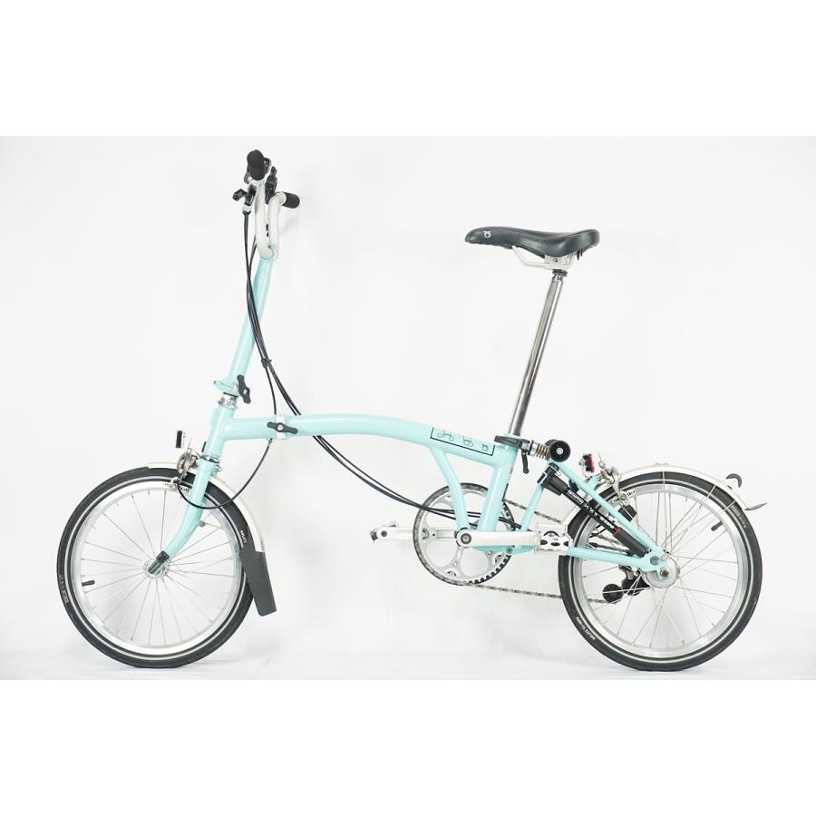 【Brompton】 M6L 2013年式 セージグリーン 6速 BROMPTON 「ブロンプトン」 M6L 2013年モデル 折り畳み自転車 / 名古屋
