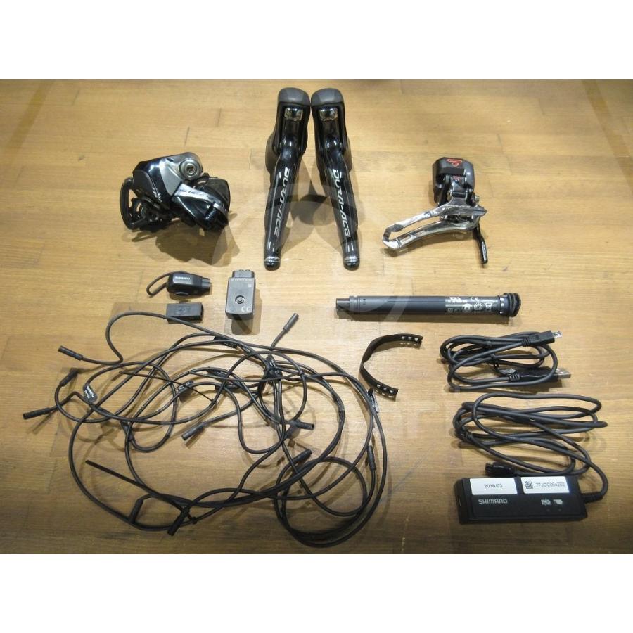 美品デュラエースSTIとバッテリーセット】ST-9070☆BT-DN110-A 美品