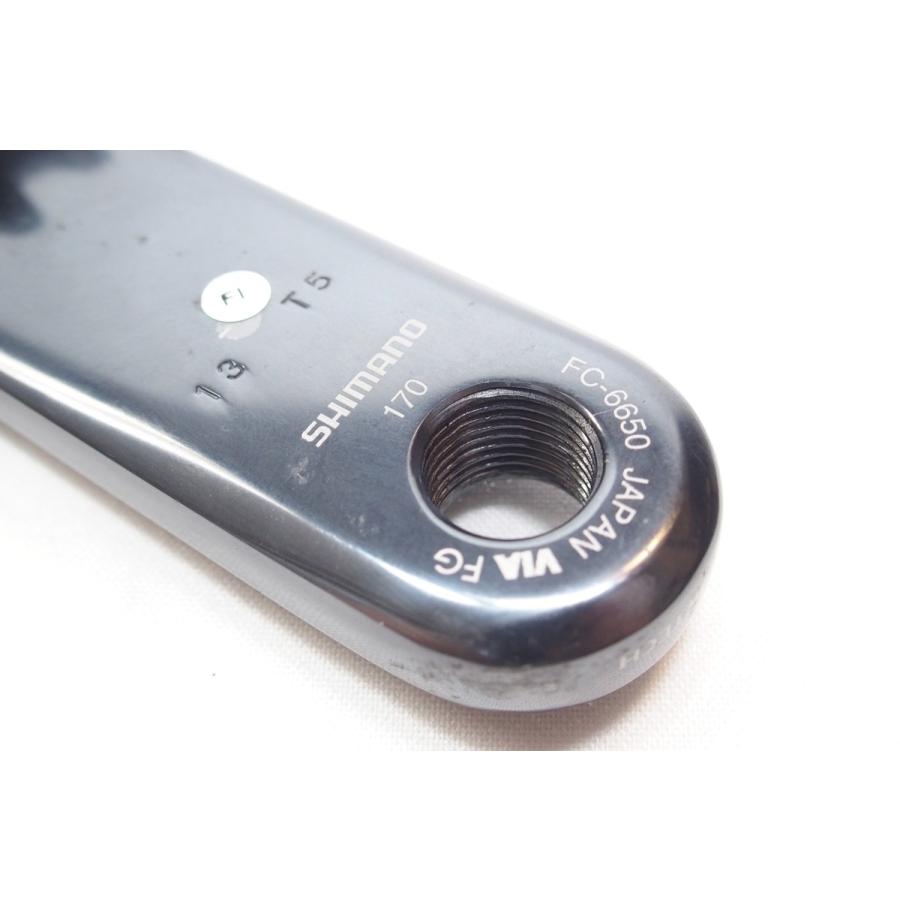 シマノ（SHIMANO） ULTEGRA FC-6650 50-34T 170mm クランクセット
