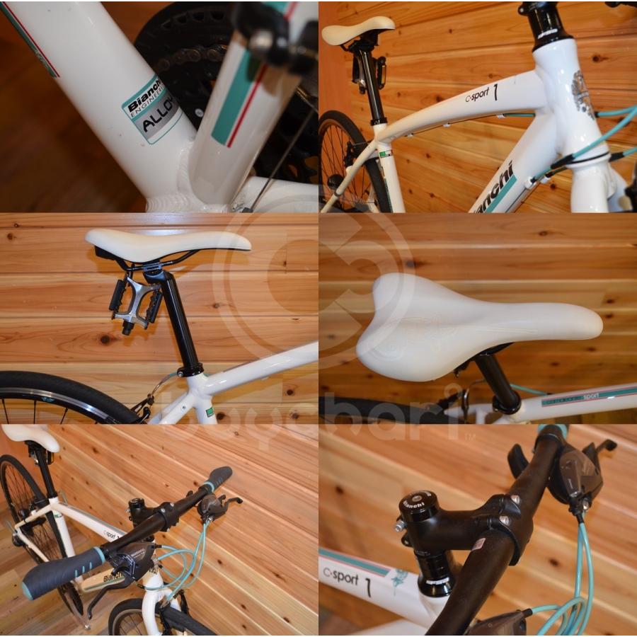 camaleonte 1 クロスバイク 付属品ペダルサドルライトベル Bianchi