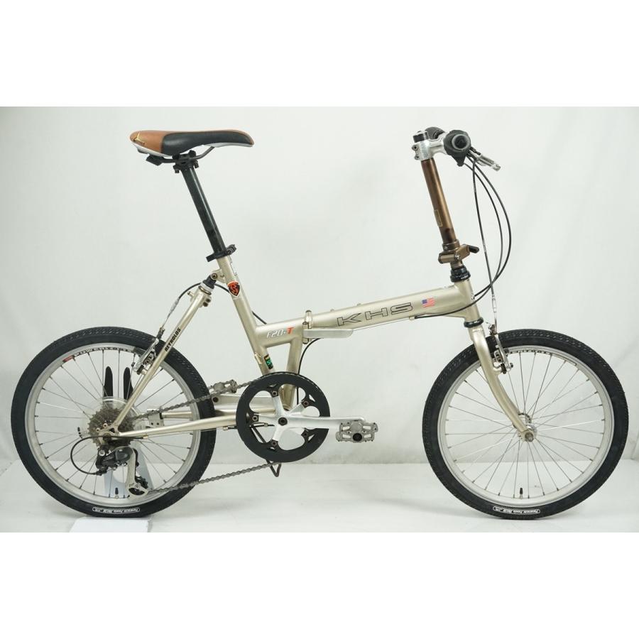 ① KHS 「ケーエイチエス」 F20-T 折り畳み自転車