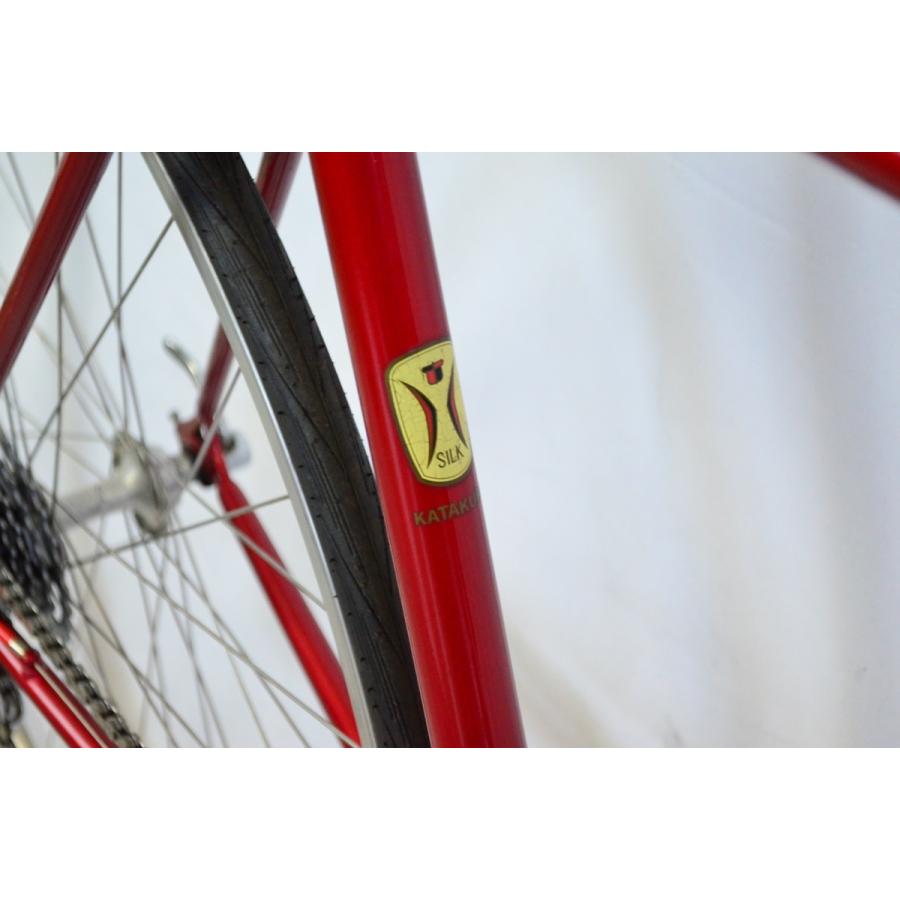 片倉シルク GLOIRE SILK ロードバイク 赤 25インチ