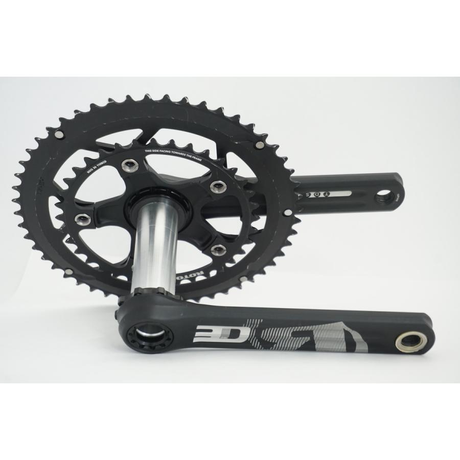 ROTOR 「ローター」 3D NOQ チェーンリング付き52-36T クランク ROTOR 「ローター」 3D NOQ チェーンリング付き52-36T クランク