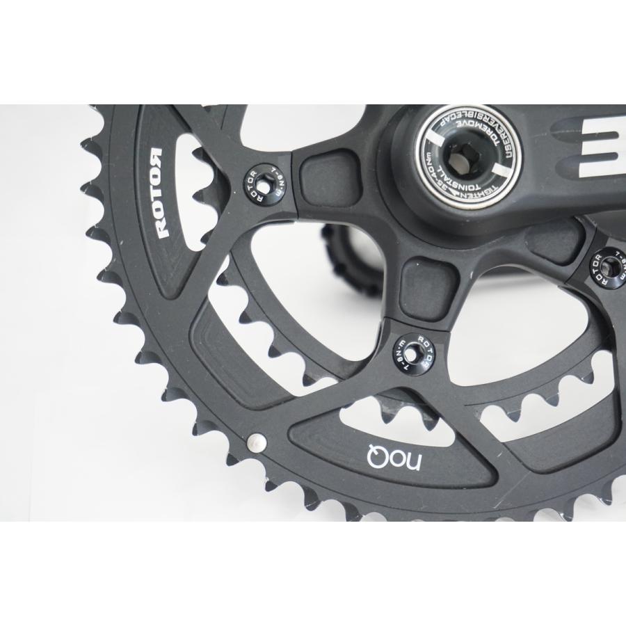ROTOR 「ローター」 3D NOQ チェーンリング付き52-36T クランク ROTOR 「ローター」 3D NOQ チェーンリング付き52-36T クランク