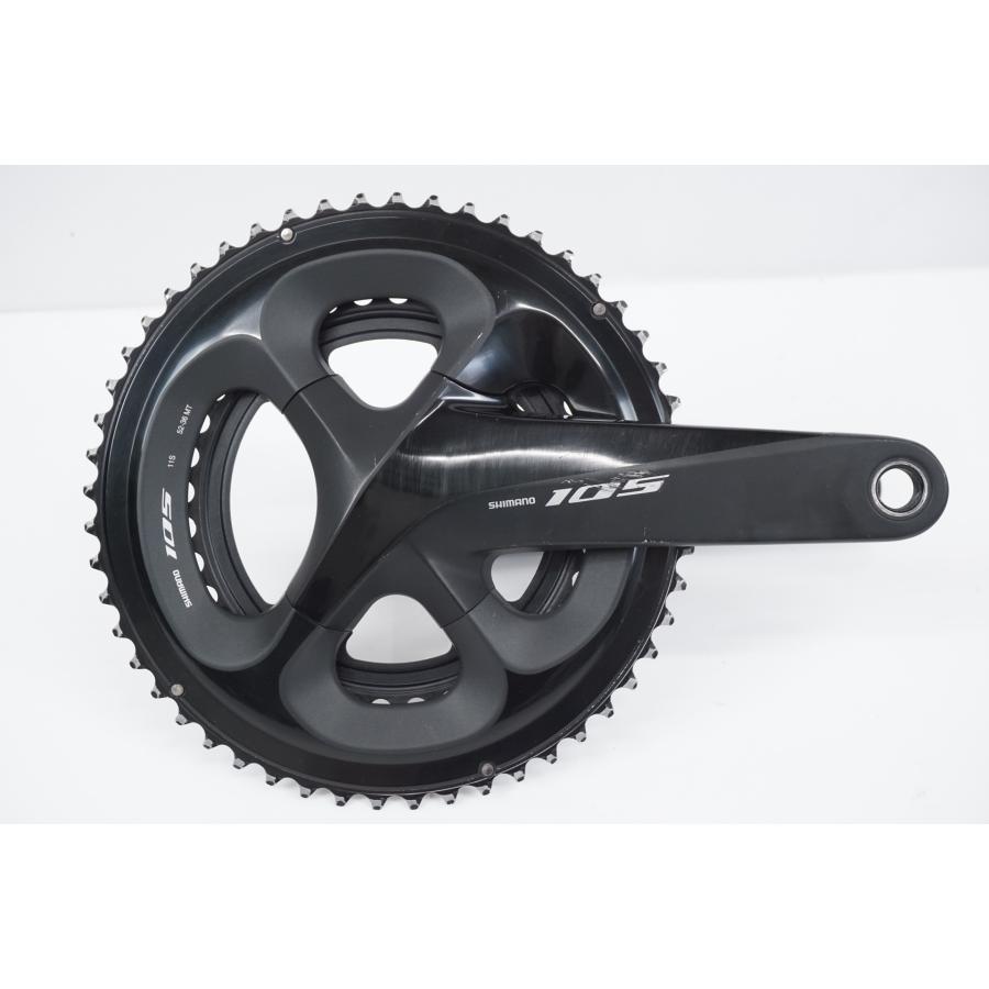 【中古　美品】FC-R7000 170ｍｍ 52-36T ブラック 11S SHIMANO 「シマノ」 105 FC-R7000 52-36T 170mm クランク / 大宮