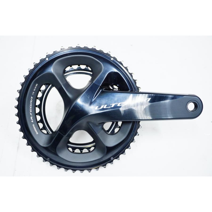 シマノULTEGRA   FC-R8000クランク長172.5 SHIMANO 「シマノ」 ULTEGRA FC-R8000 52-36T 172.5mm クランク