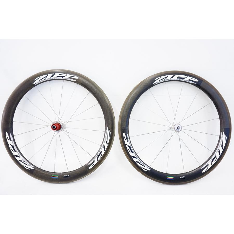 美品]ZIPP 404 shimano11速 チューブラー リムブレーキ