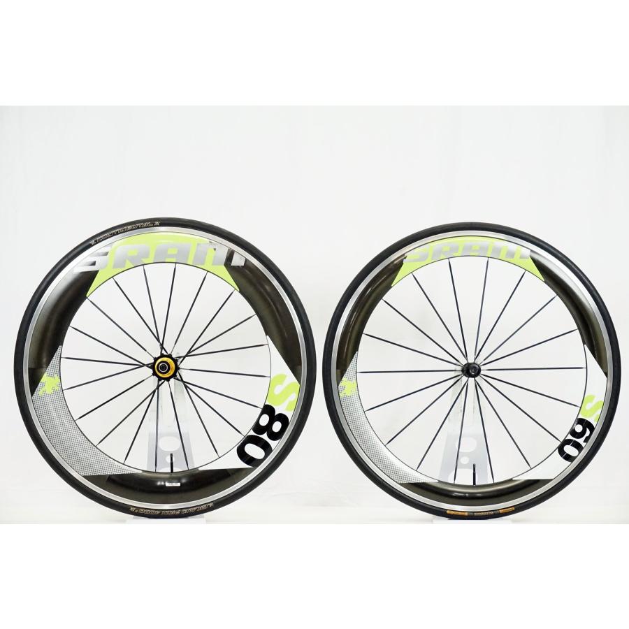 SRAM 「スラム」 S60 フロント & S80 リア シマノ 10速 ホイール SRAM 「スラム」 S60 フロント & S80 リア シマノ 10速 ホイール