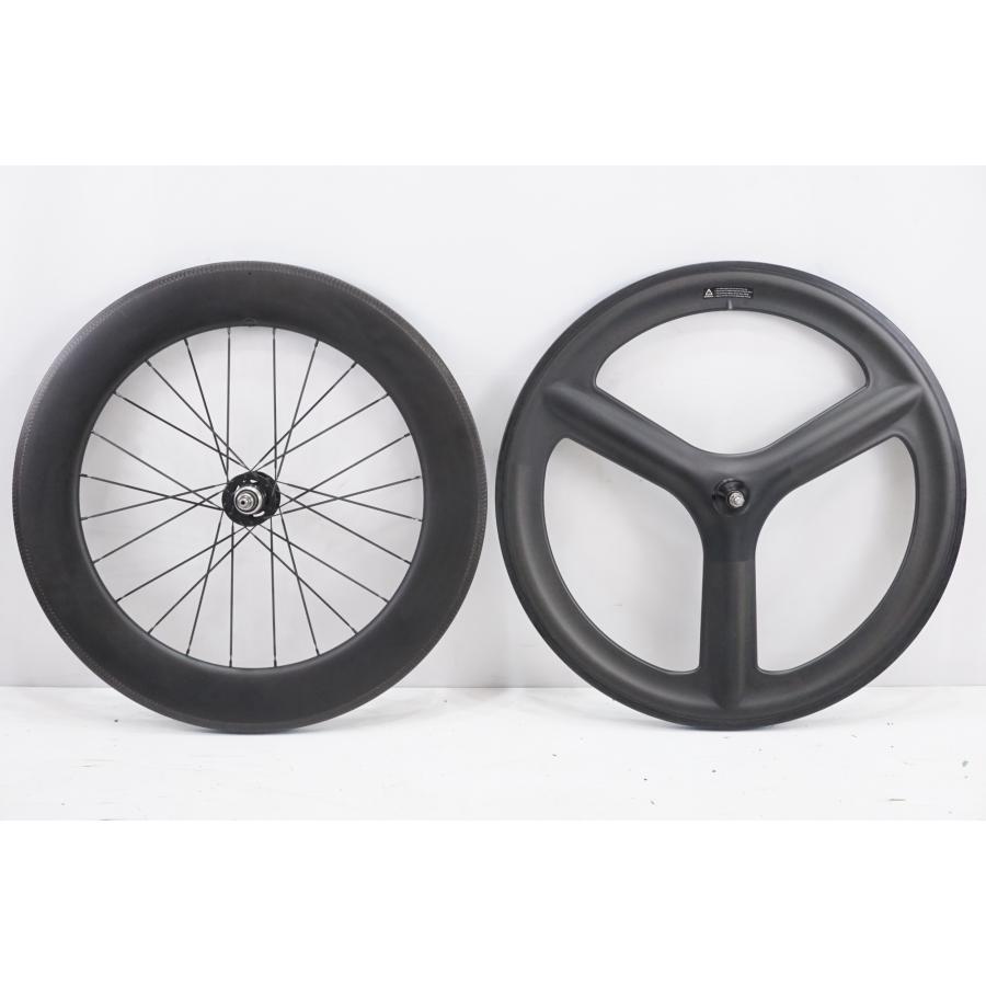 スポークホイール　カーボン　ノーブランド スポークホイールカーボンノーブランド