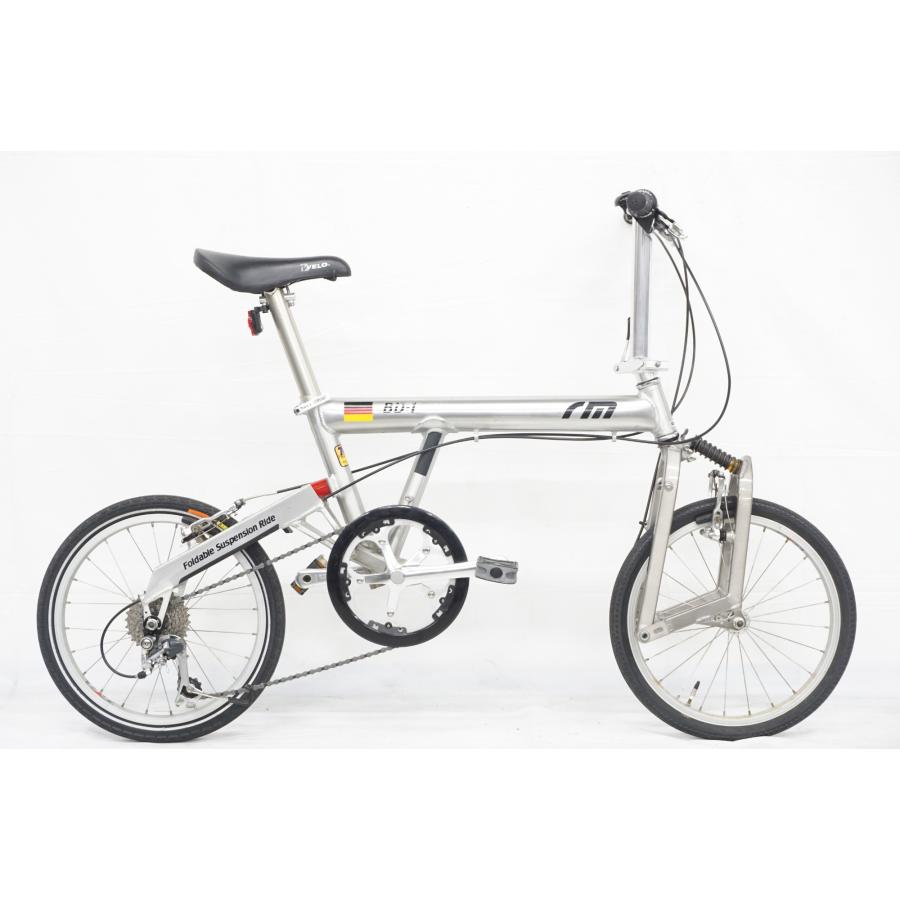 【ジャンク品】R&M 「ライズアンドミューラー」 BD-1 折り畳み自転車 R&M 「ライズアンドミューラー」 BD-1 2000頃 折り畳み自転車