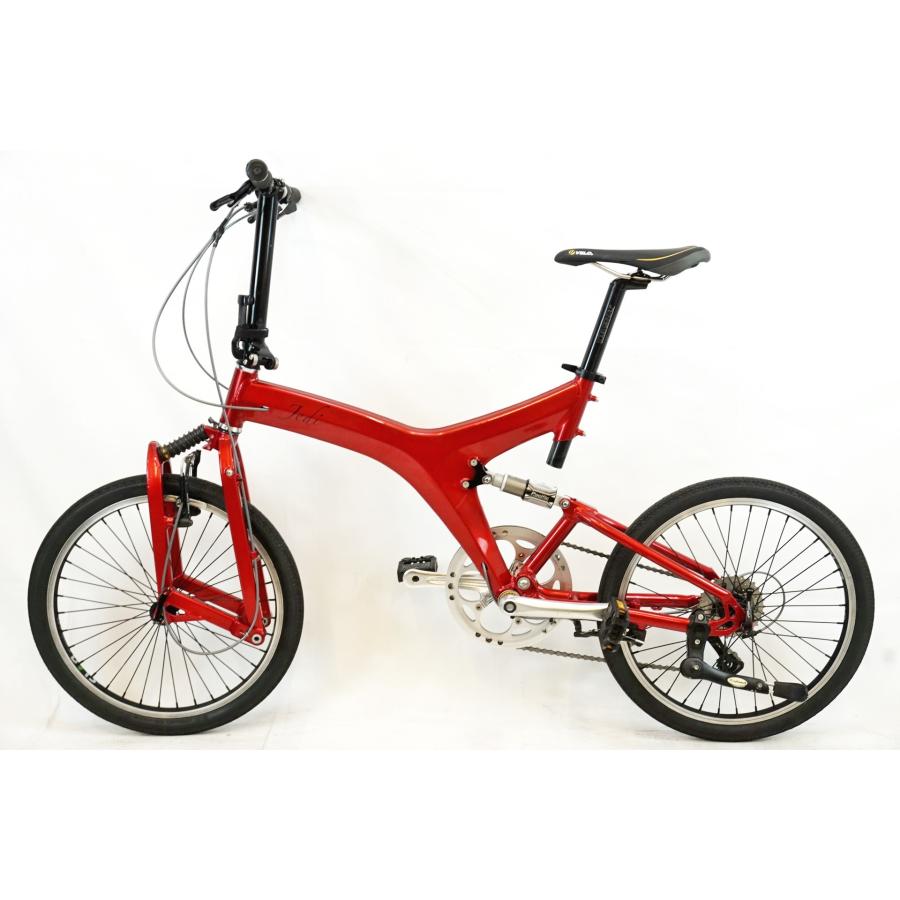 LOUIS GARNEAU 折りたたみ自転車 レッド