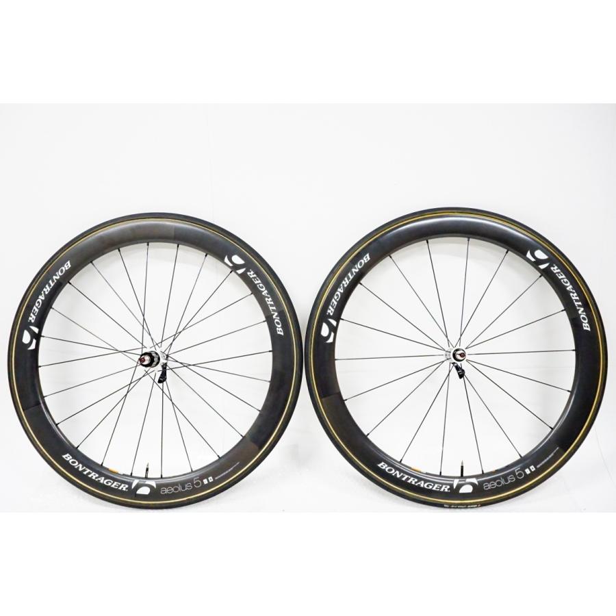 ボントレガ－前後アルミホィールセット BONTRAGER 「ボントレガー」 AEOLUS 5 TU シマノ11速 ホイールセット