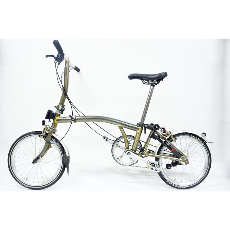 ▪︎希少▪︎ BROMPTON 折りたたみ自転車 S2L Rawカラー ジャンク BROMPTON 「ブロンプトン」 S2L RAW 2016年モデル 16インチ
