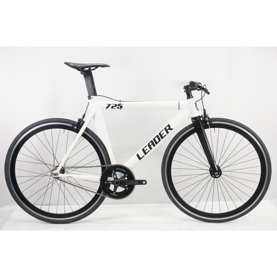 【超美品】LEADER BIKE 725 ピスト シングルフリー LEADER 725TR Complete Bike 