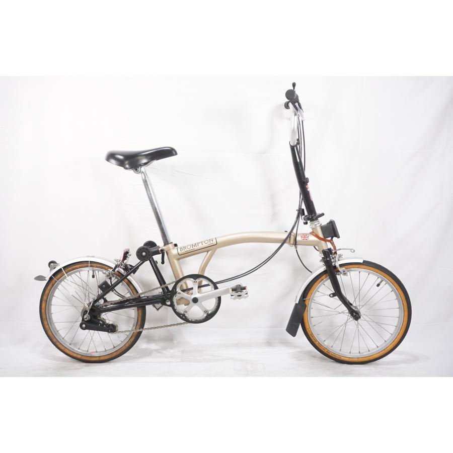 BROMPTON M3L RAW 中古美品 2009モデル 折りたたみ 自転車 BROMPTON 「ブロンプトン」 M3L 台湾製 年式不明 折り畳み自転車