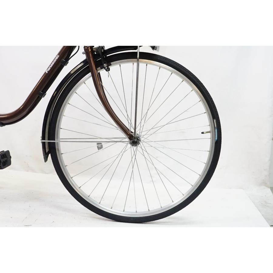 美品 Panasonic 電動アシスト自転車 茶 BE-FY612T 室内保管 電動