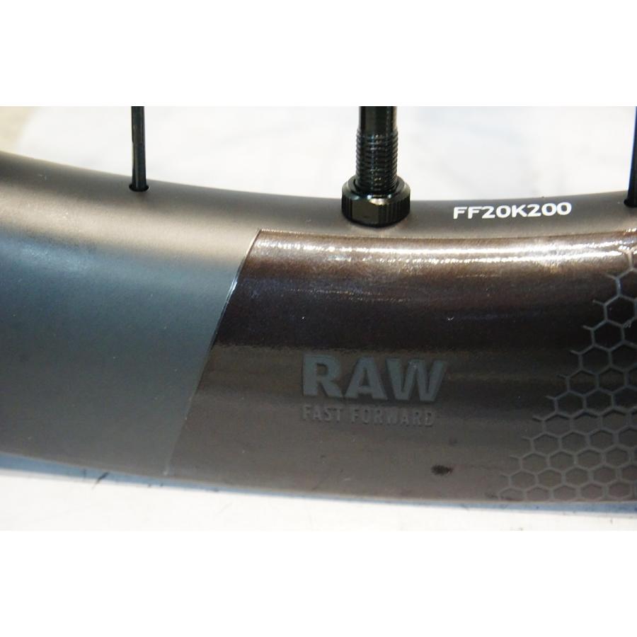 FFWD 「ファストフォワード」 RAW シマノ11速 ディスクホイール FFWD 「ファストフォワード」 RAW シマノ11速 ディスクホイール